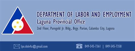www.eservices.dole/laguna.com|DOLE Laguna Provincial Office.
